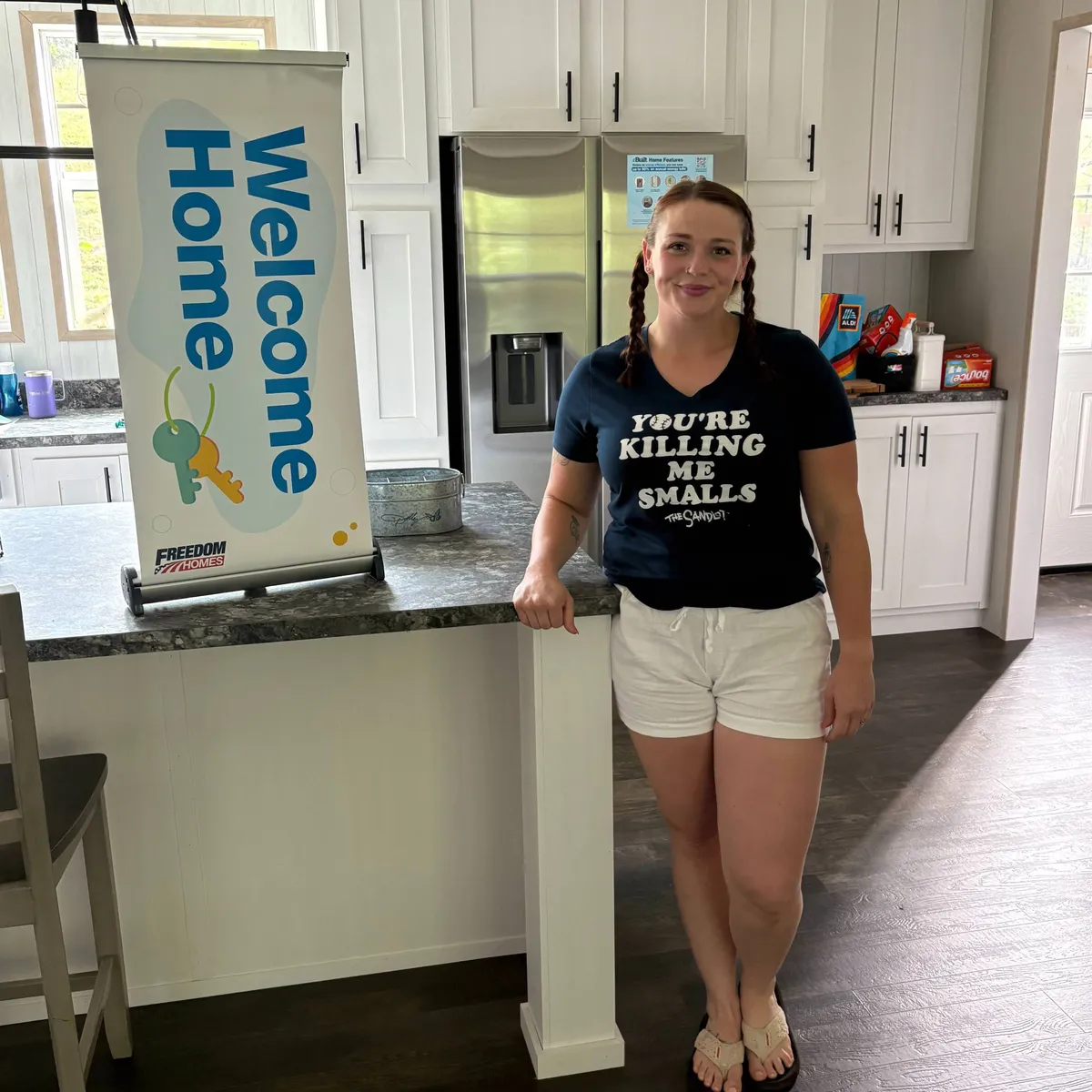 JAMIE M. welcome home image