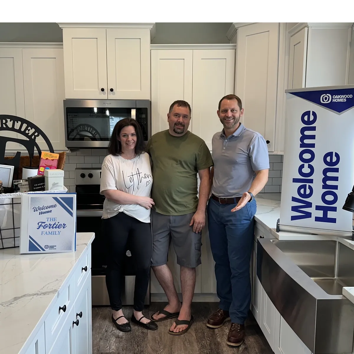 Victor F. welcome home image