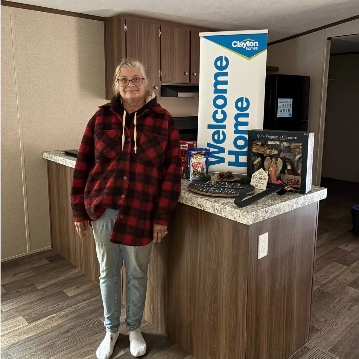 EDWARD M. welcome home image