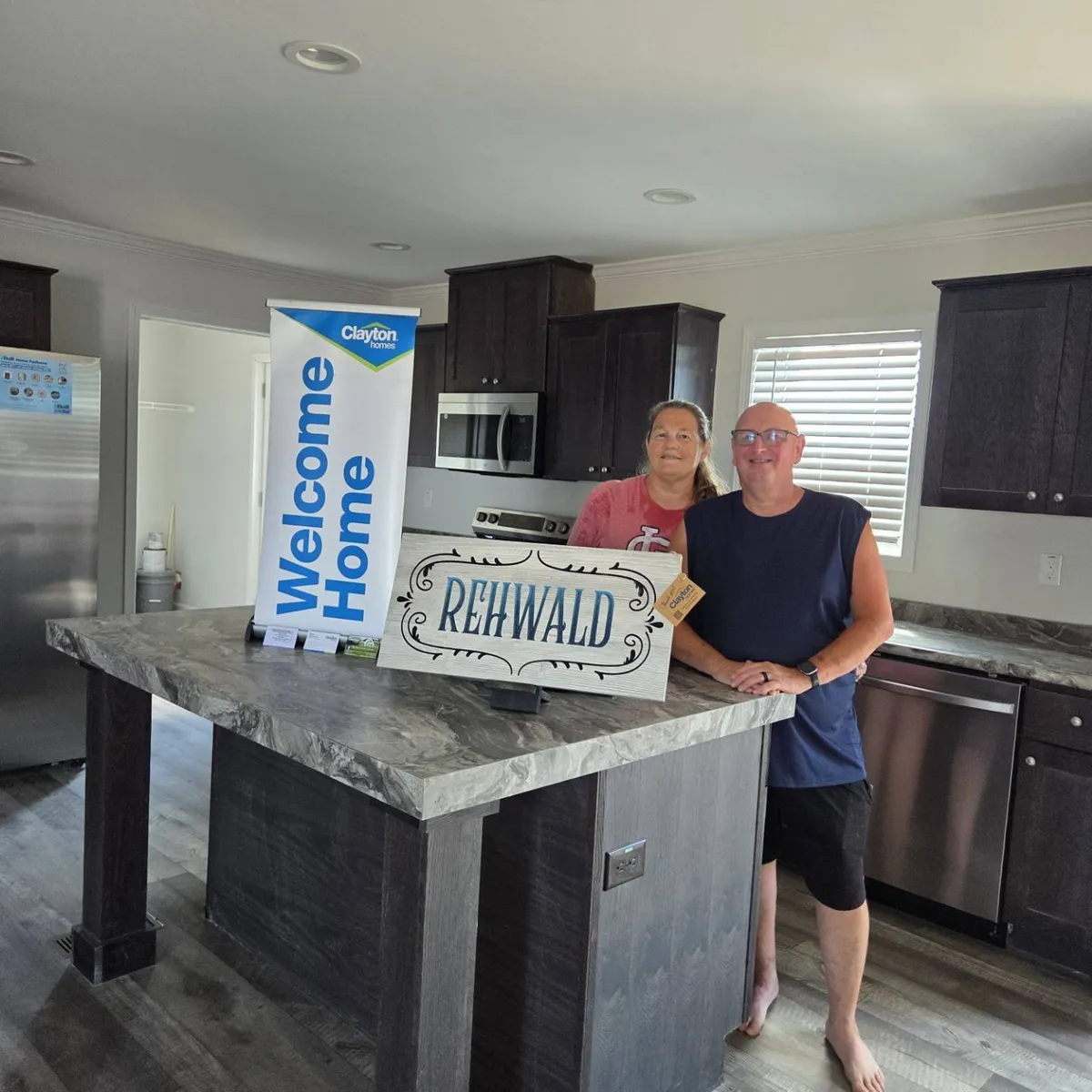 ROBERT R. welcome home image