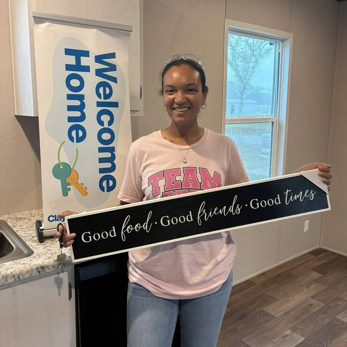 JASMINE P. welcome home image