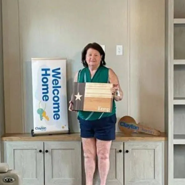 PAMELA A. welcome home image