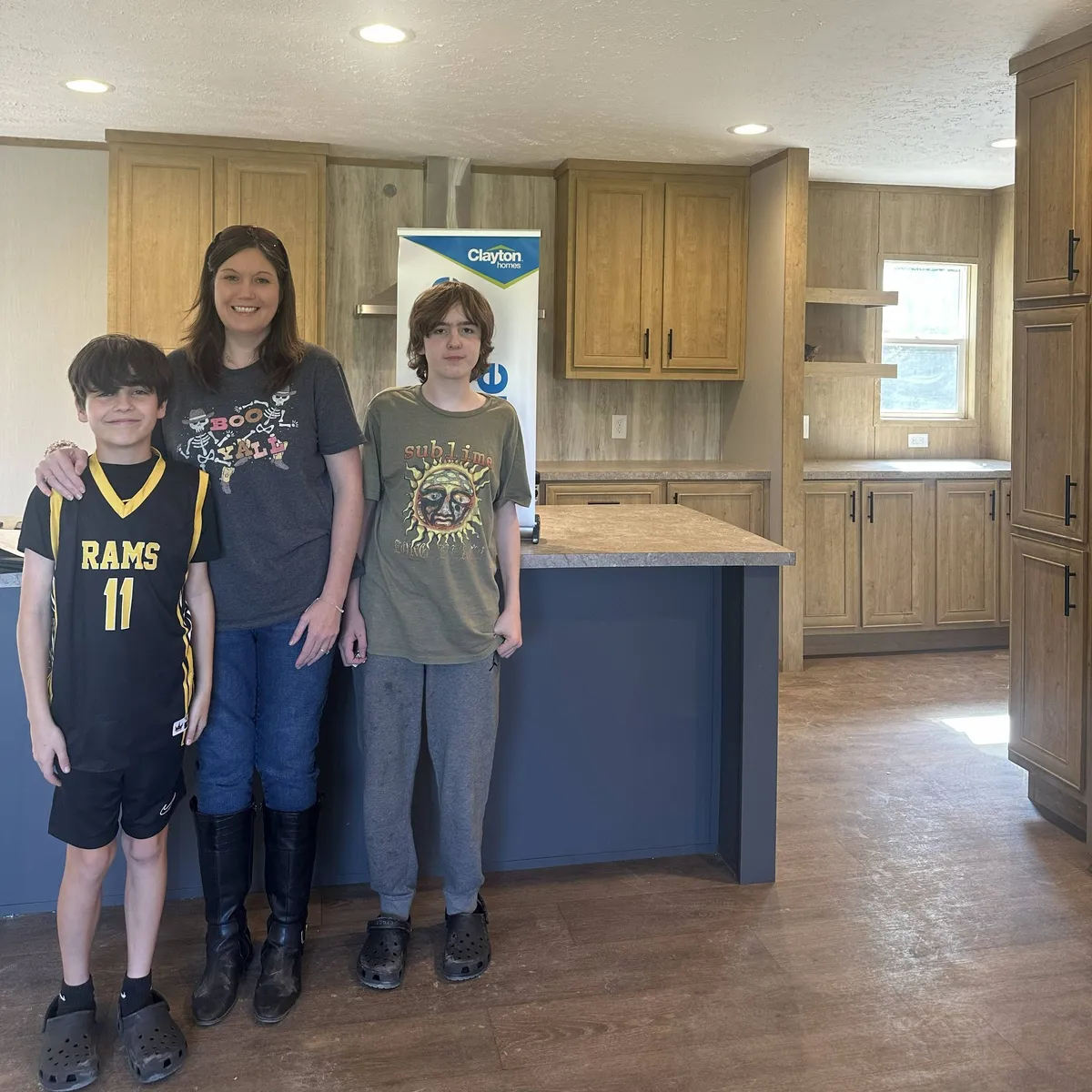 WINFRED M. welcome home image