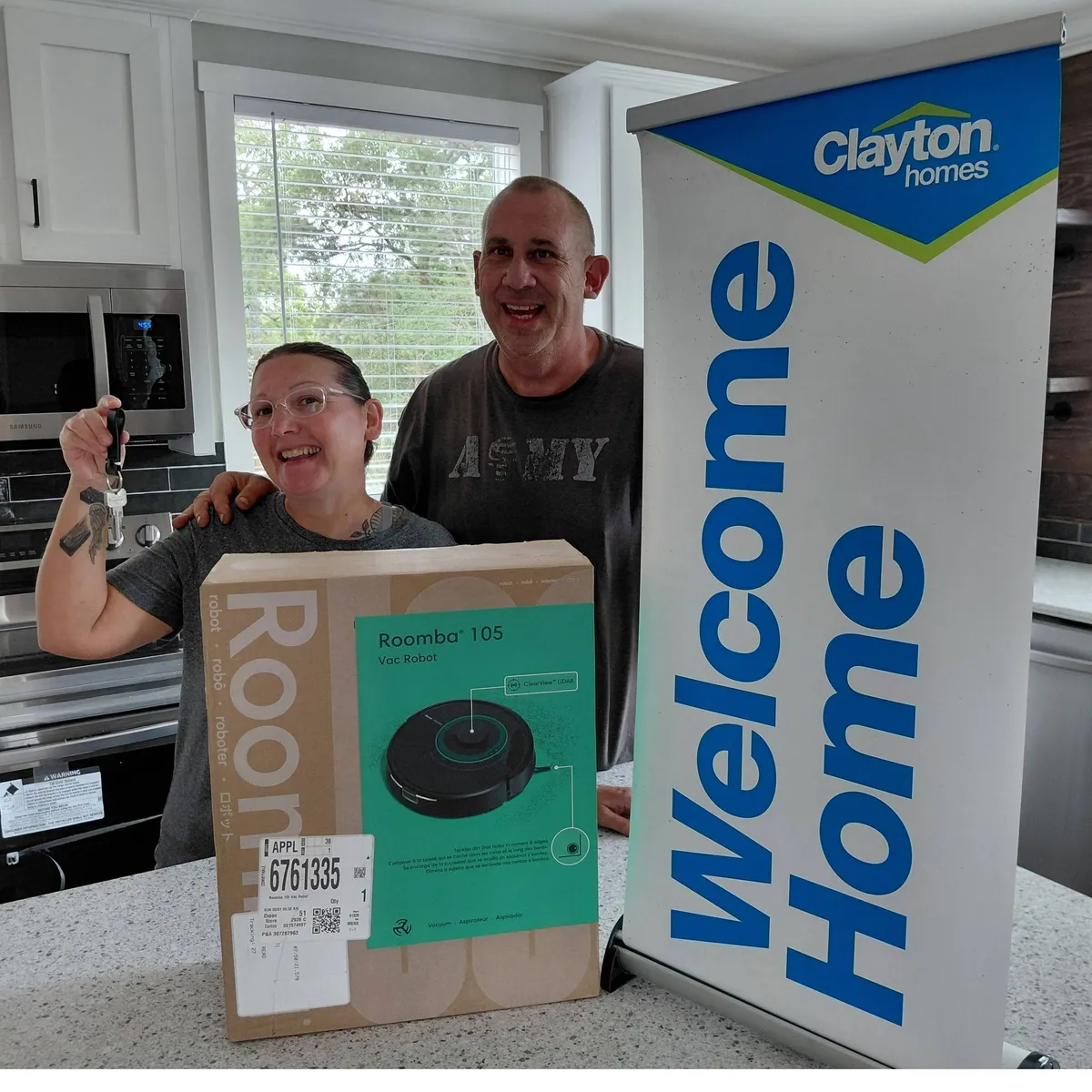 JAMES S. welcome home image
