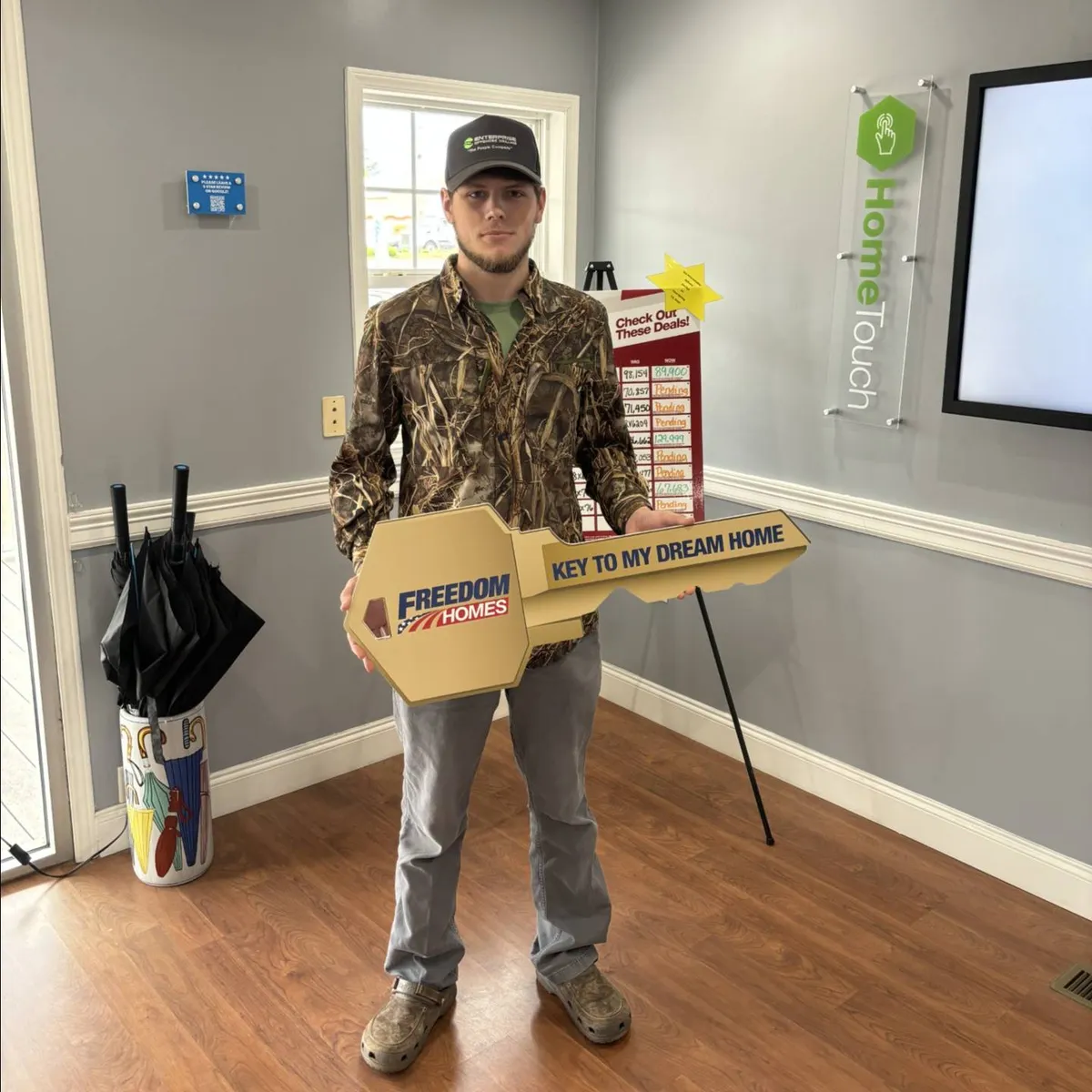 AUBREY S. welcome home image