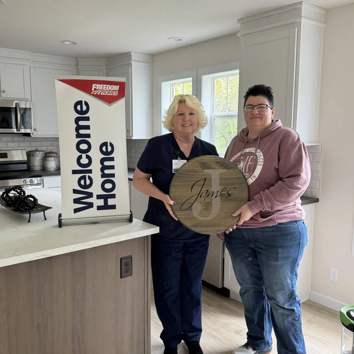 LORETA J. welcome home image