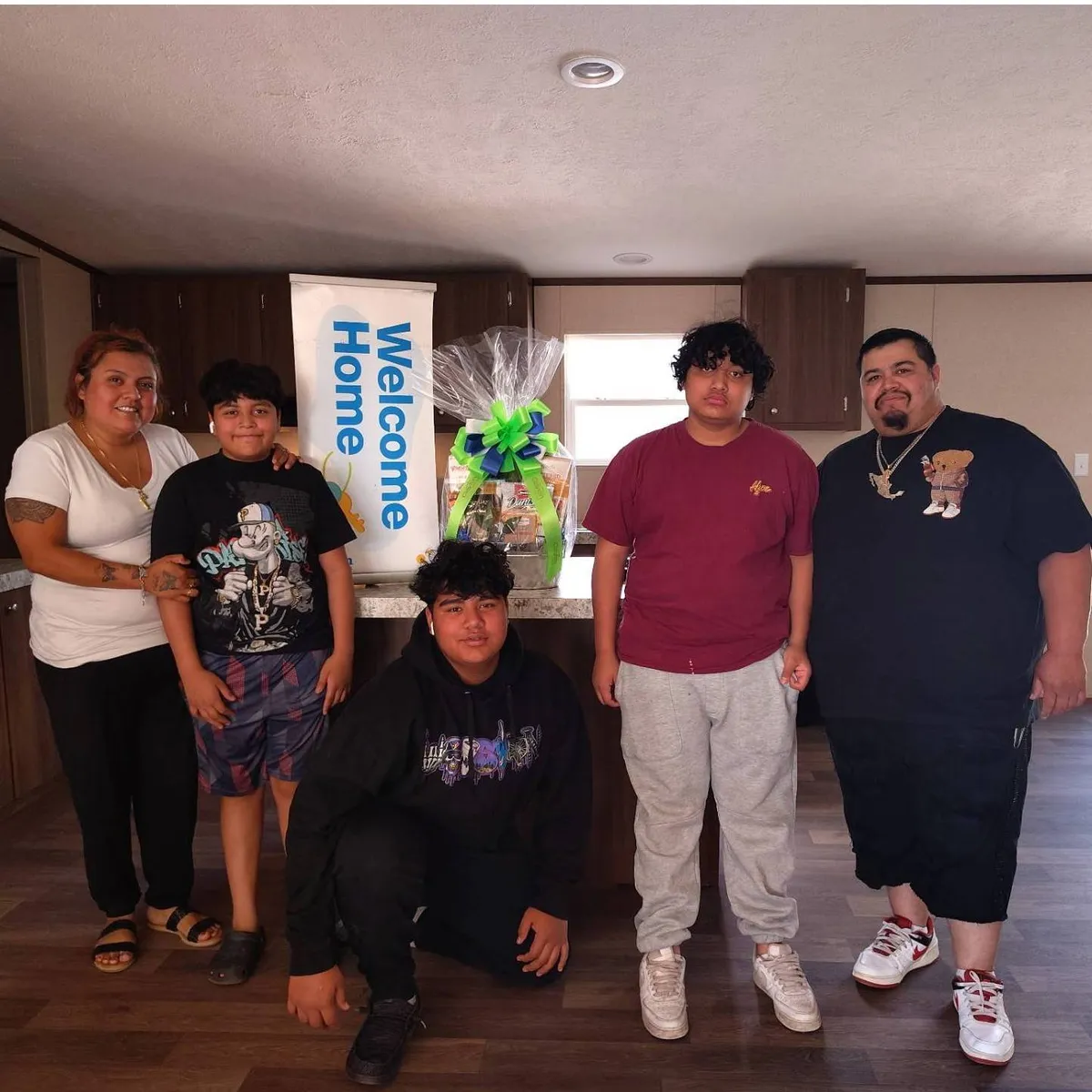 Salvador B. welcome home image