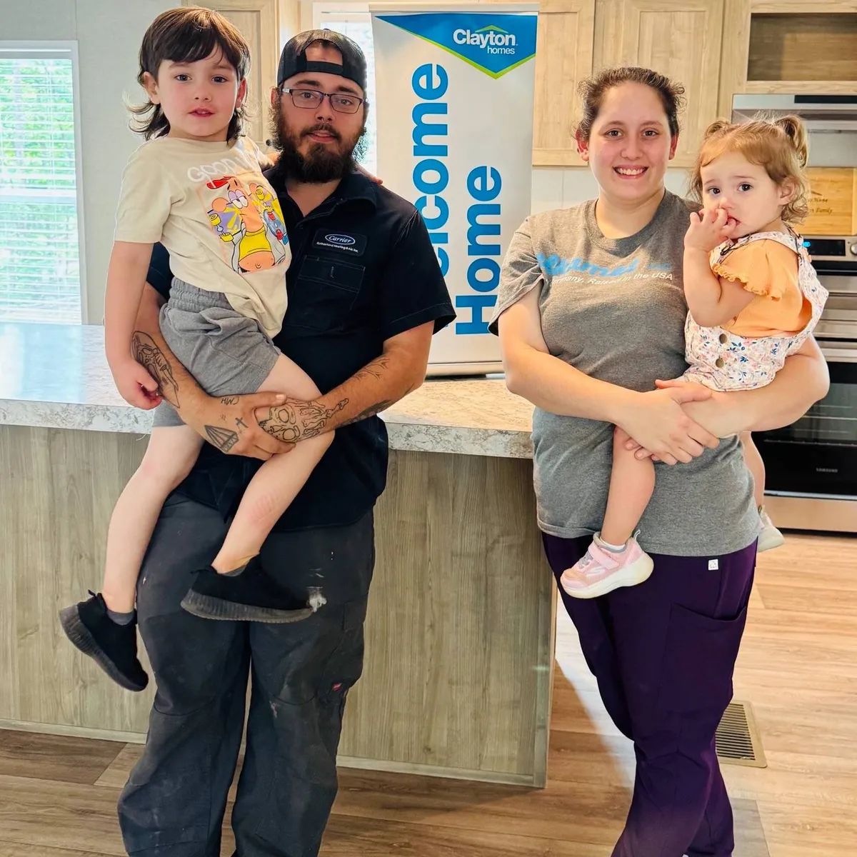 Zachary H. welcome home image