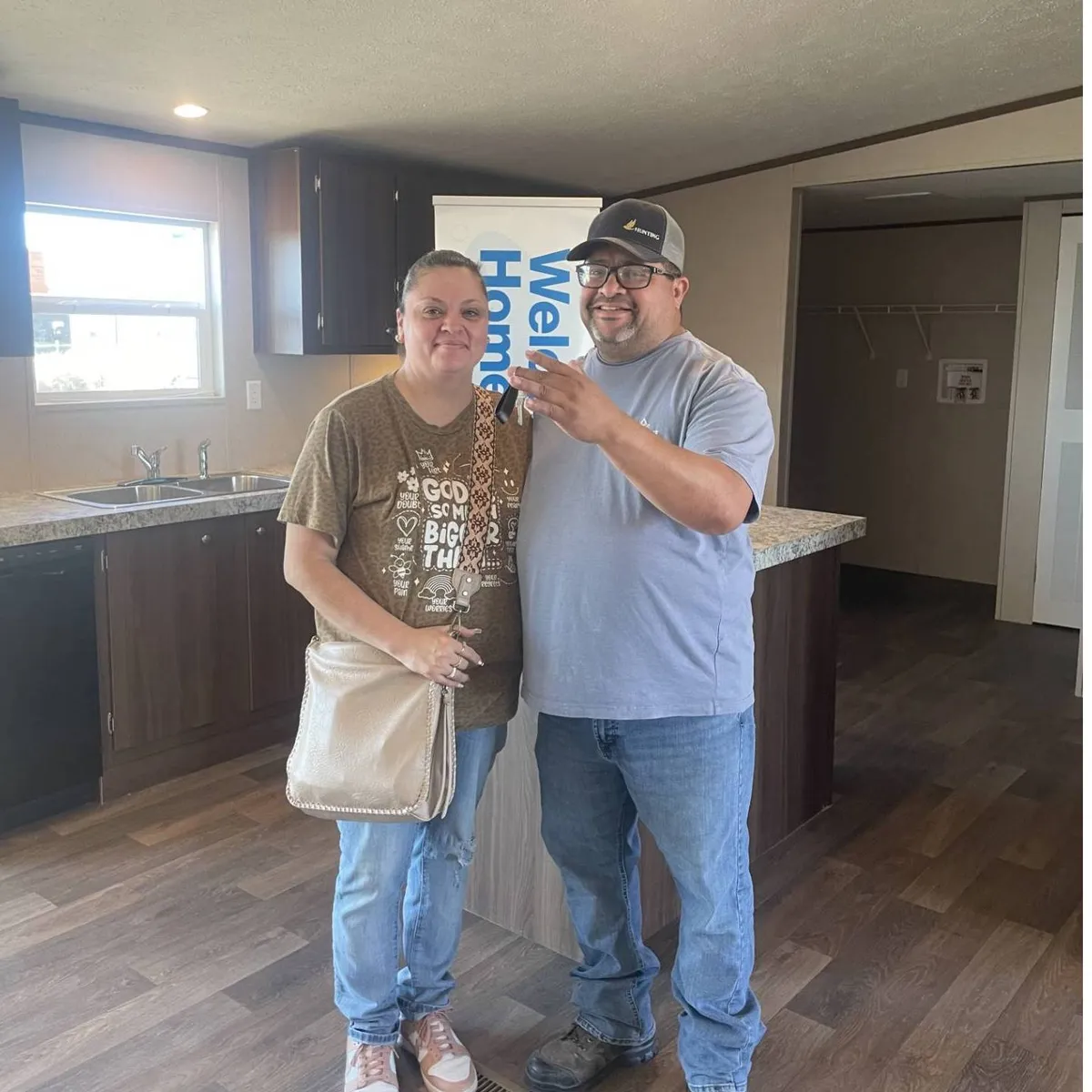 EDWARD M. welcome home image