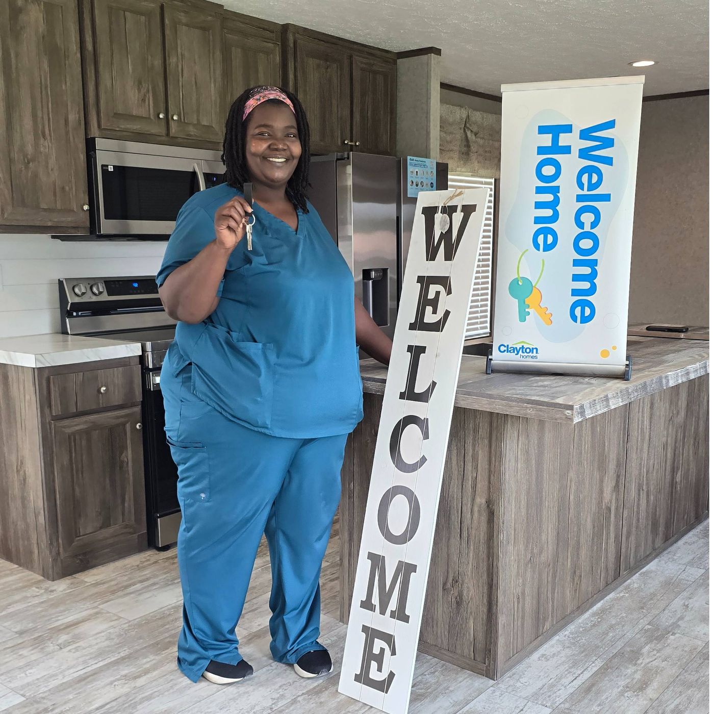 Dorothy B. welcome home image