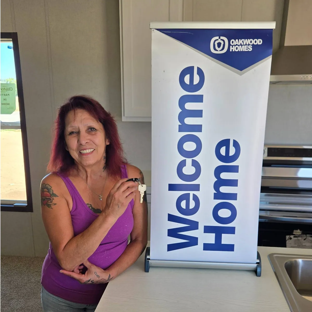 RHONDA M. welcome home image