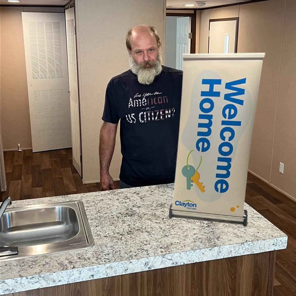 RICHARD C. welcome home image