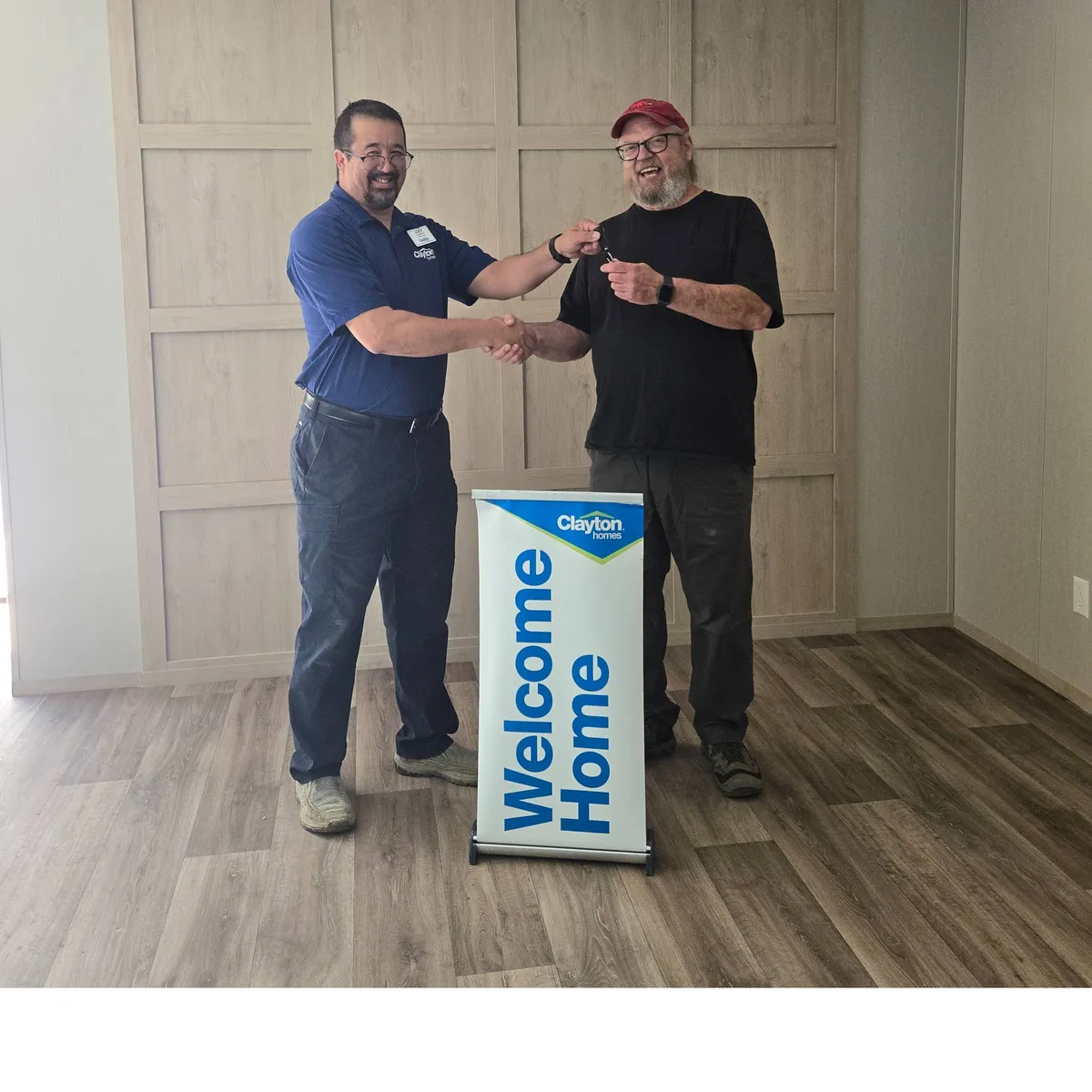 JAMES B. welcome home image