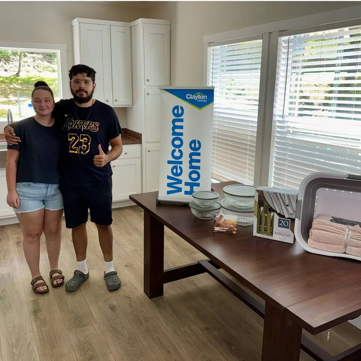 MICHAEL O. welcome home image