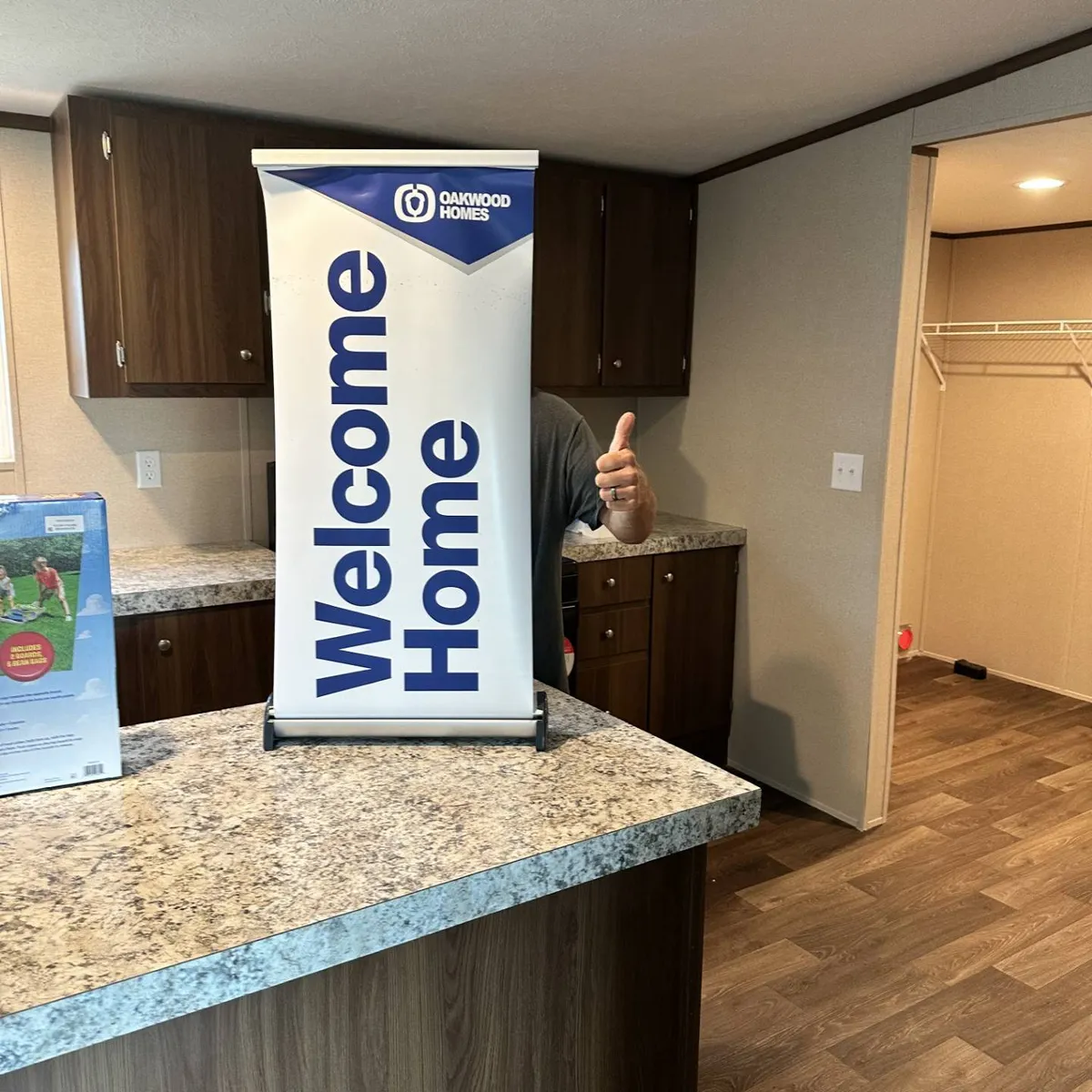WILSON P. welcome home image