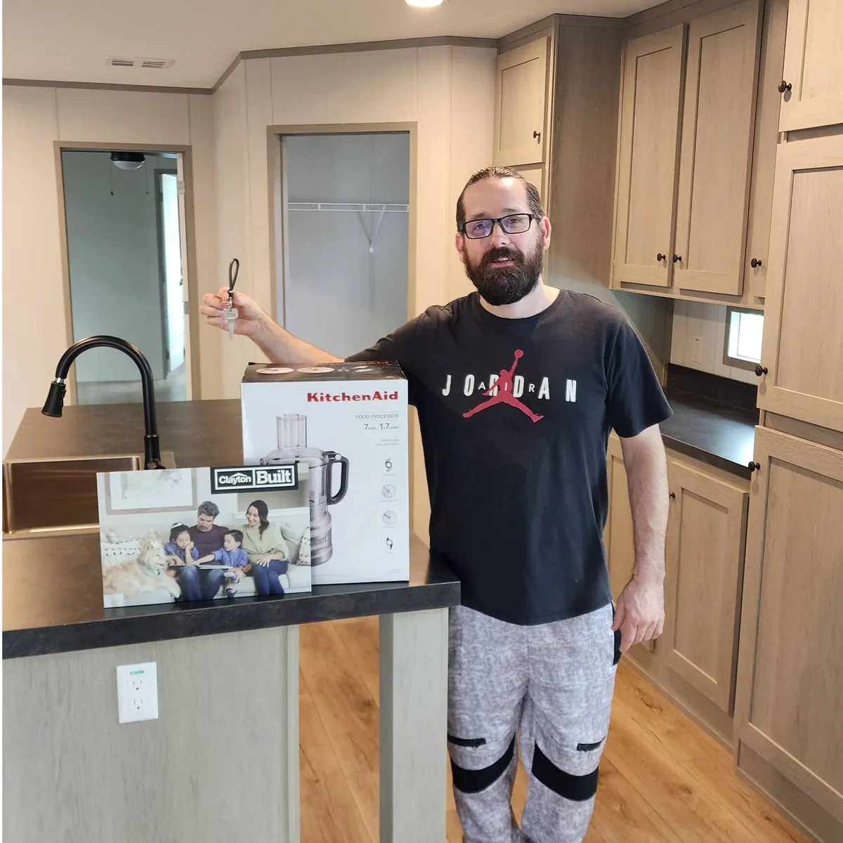 ROBERT H. welcome home image