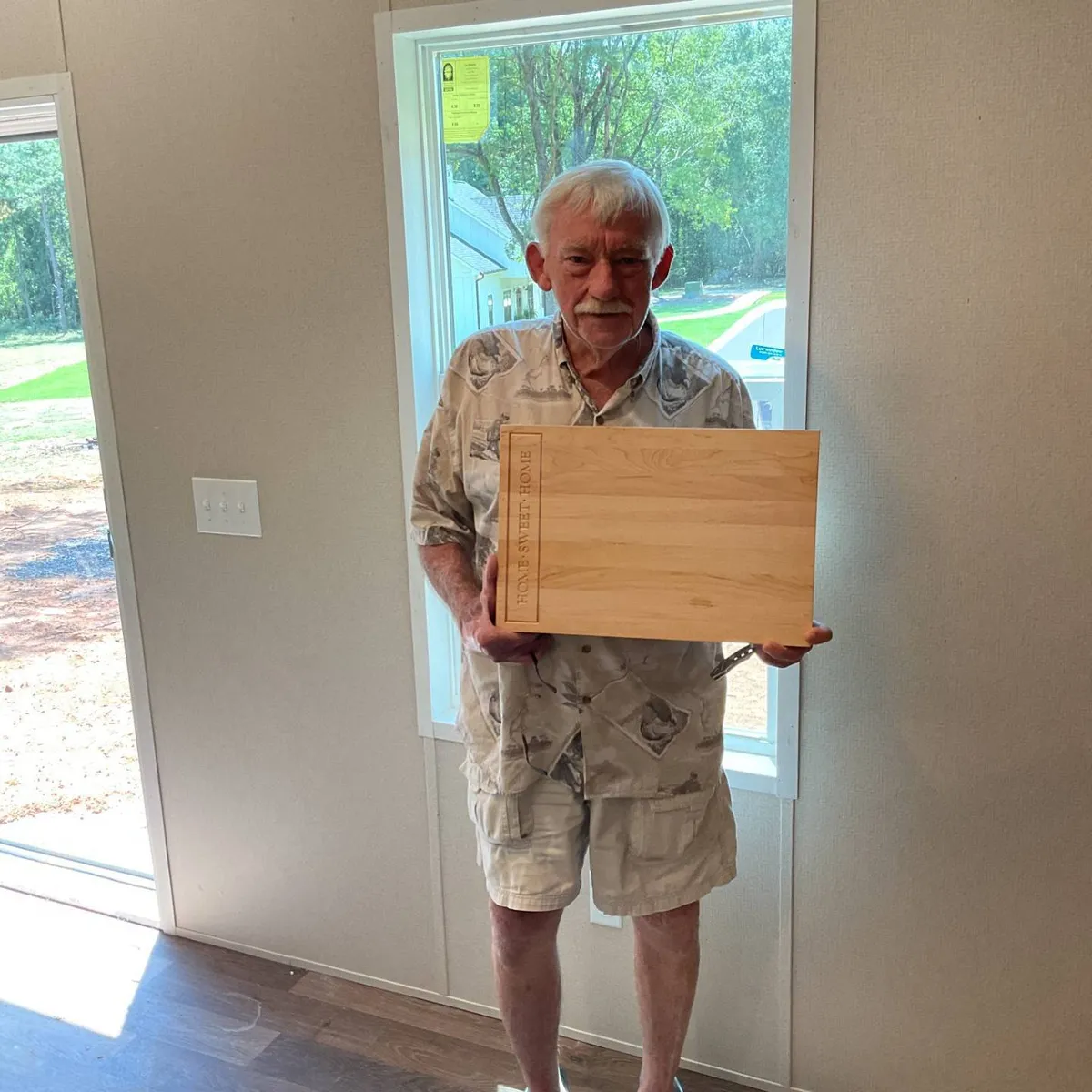 Alvin A. welcome home image