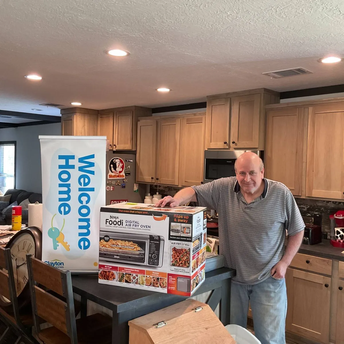 DONALD L. welcome home image