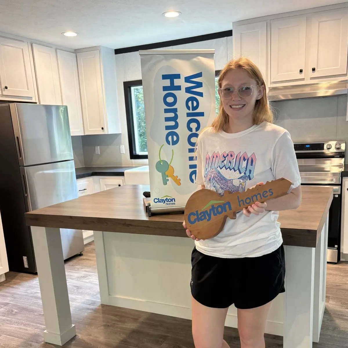 Hayden S. welcome home image