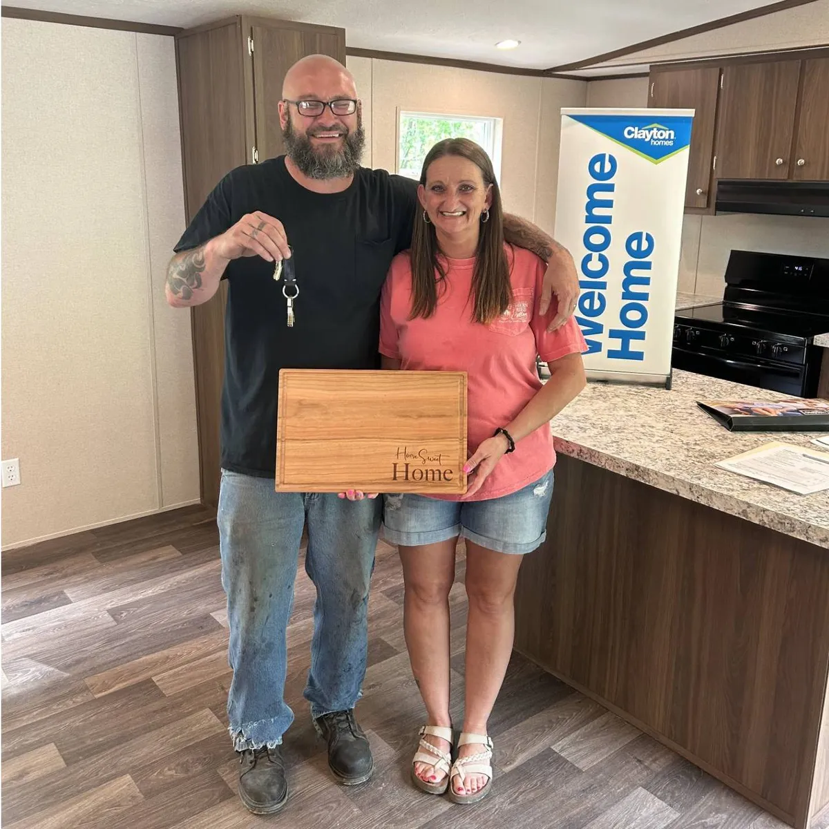 JEREMY E. welcome home image