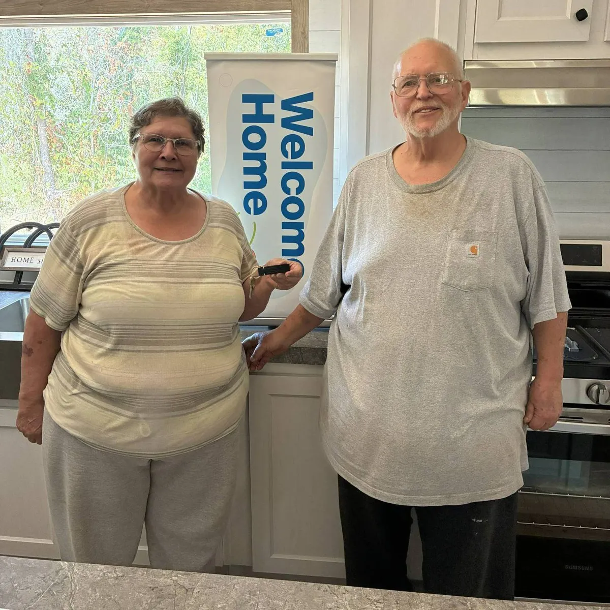 MICHAEL F. welcome home image