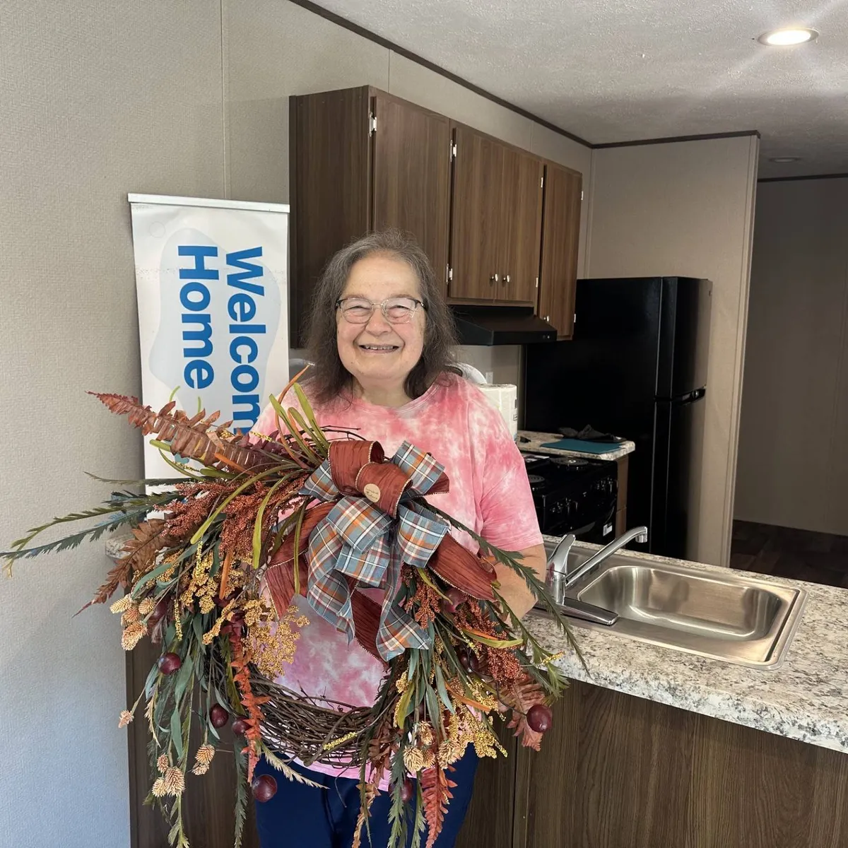 Harriet C. welcome home image