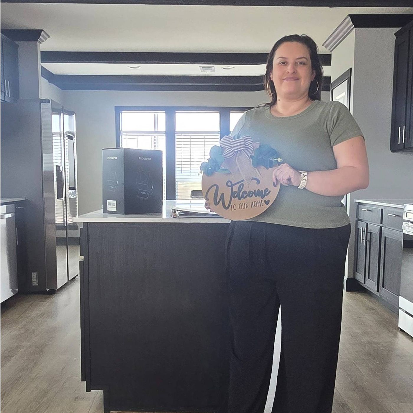 Isabel C. welcome home image