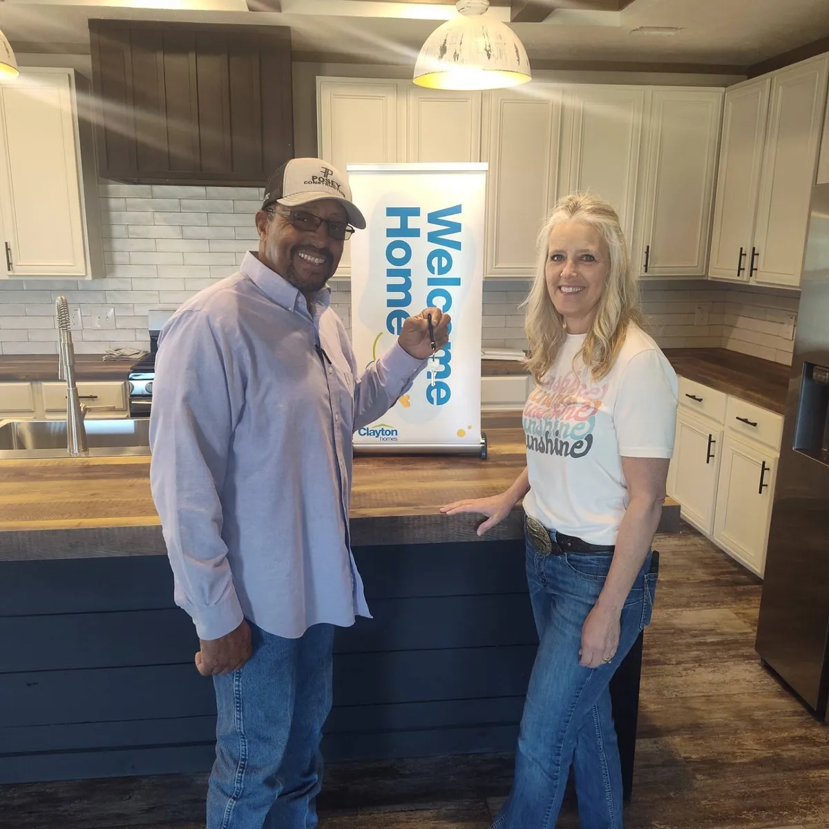 DAVID P. welcome home image