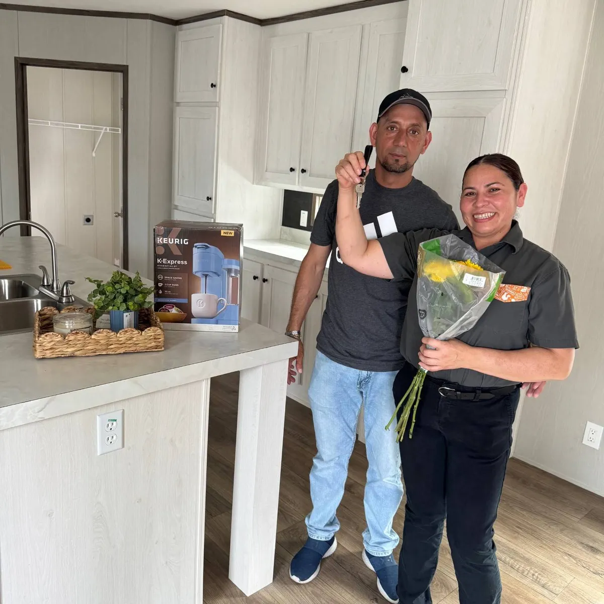 EDGAR E. welcome home image