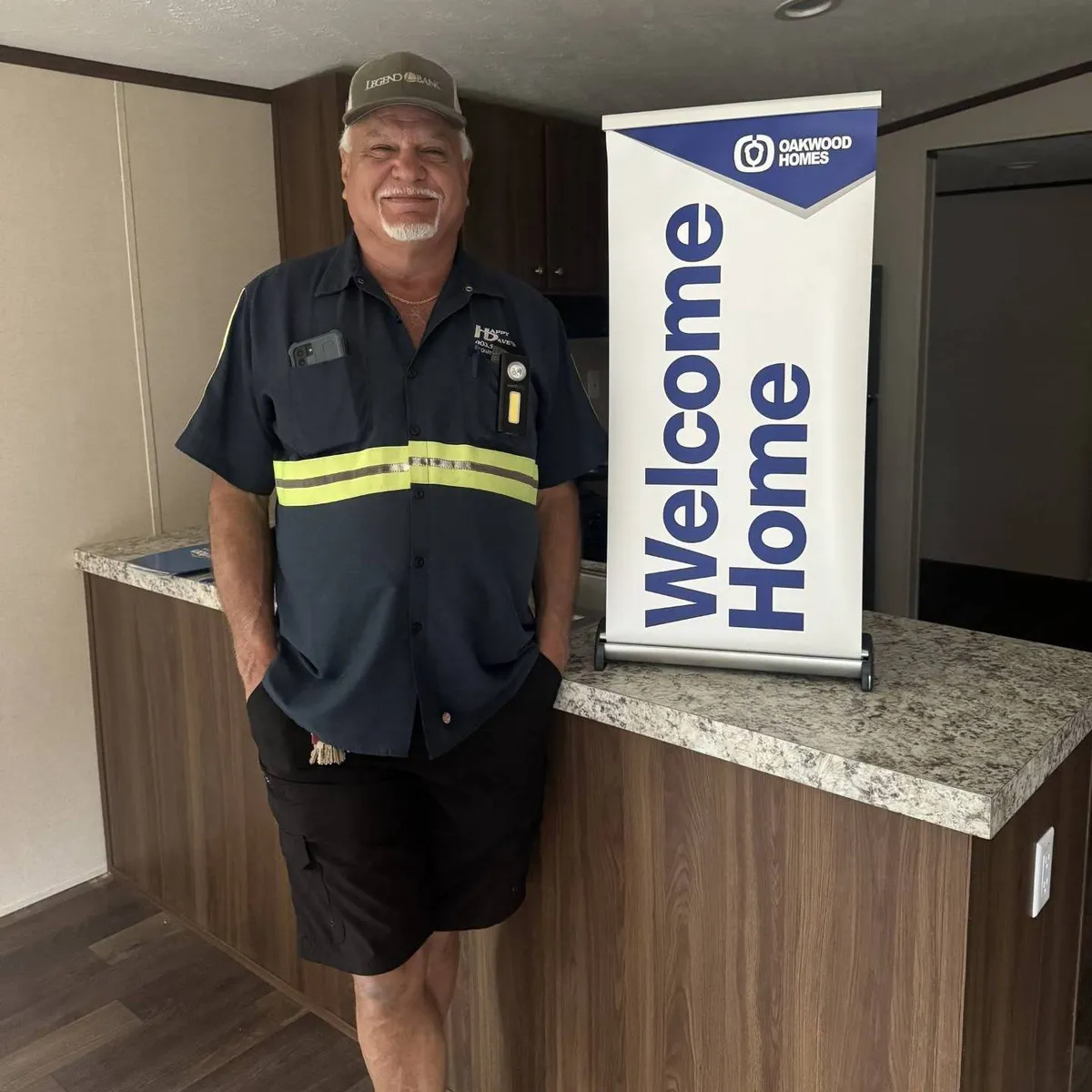 DAVID B. welcome home image