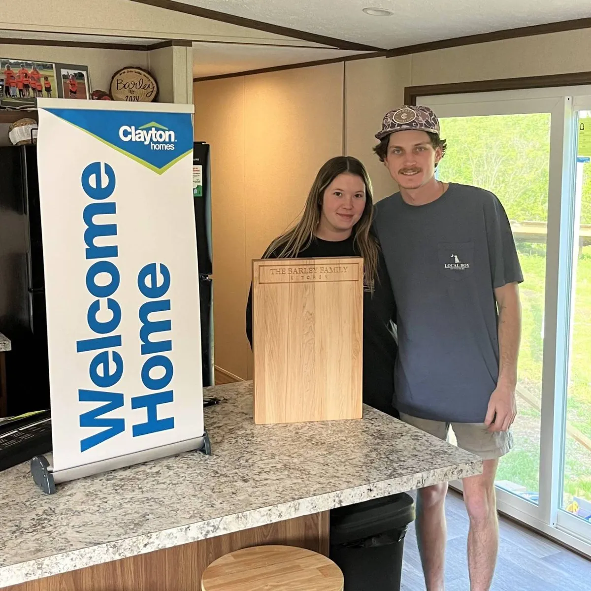 JARED B. welcome home image
