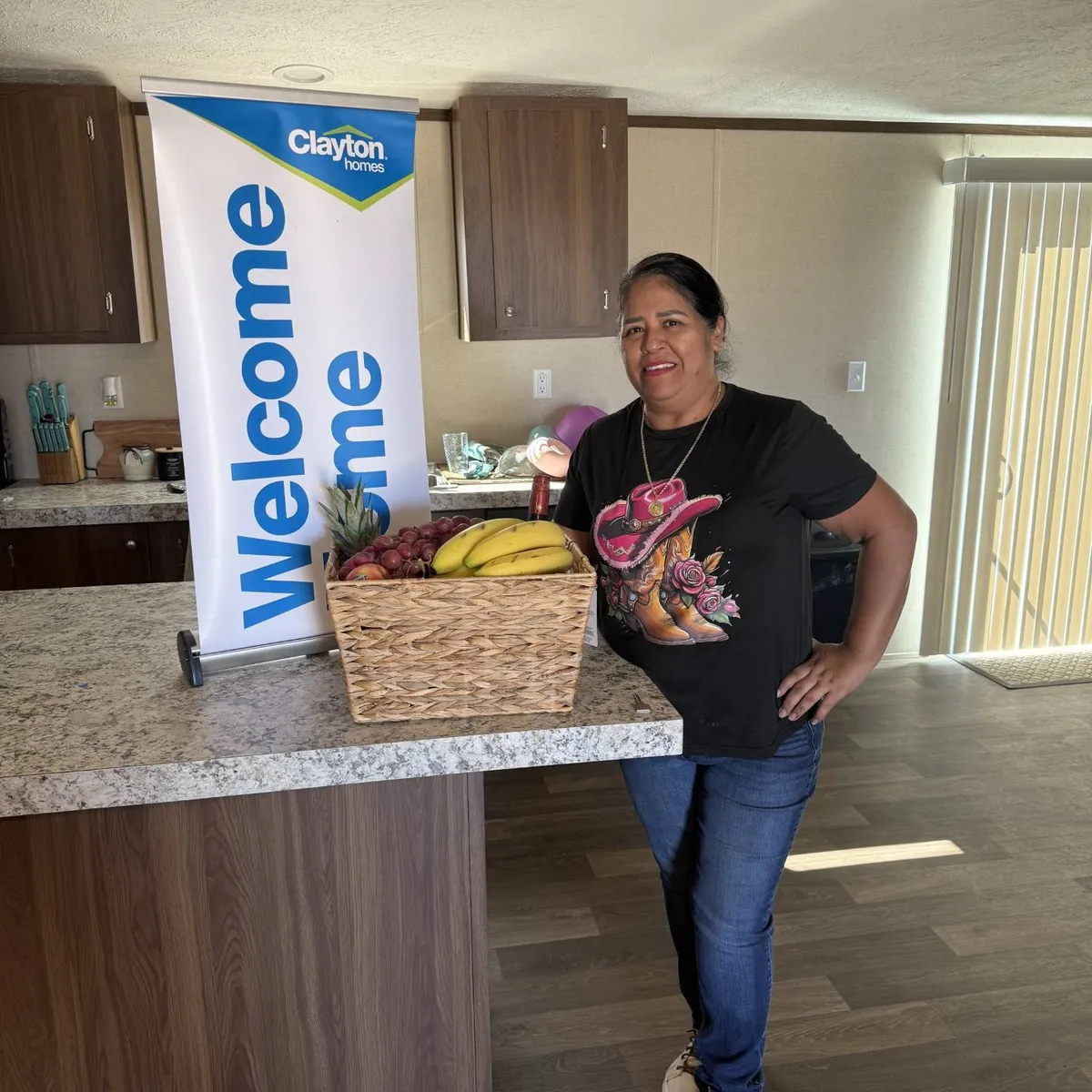 GLADYS C. welcome home image