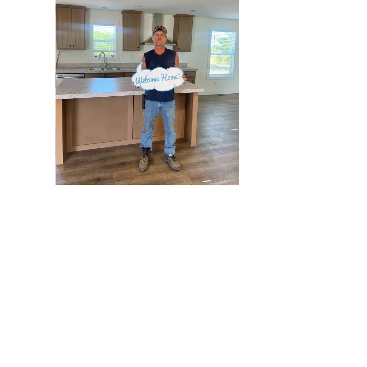 ERICH L. welcome home image