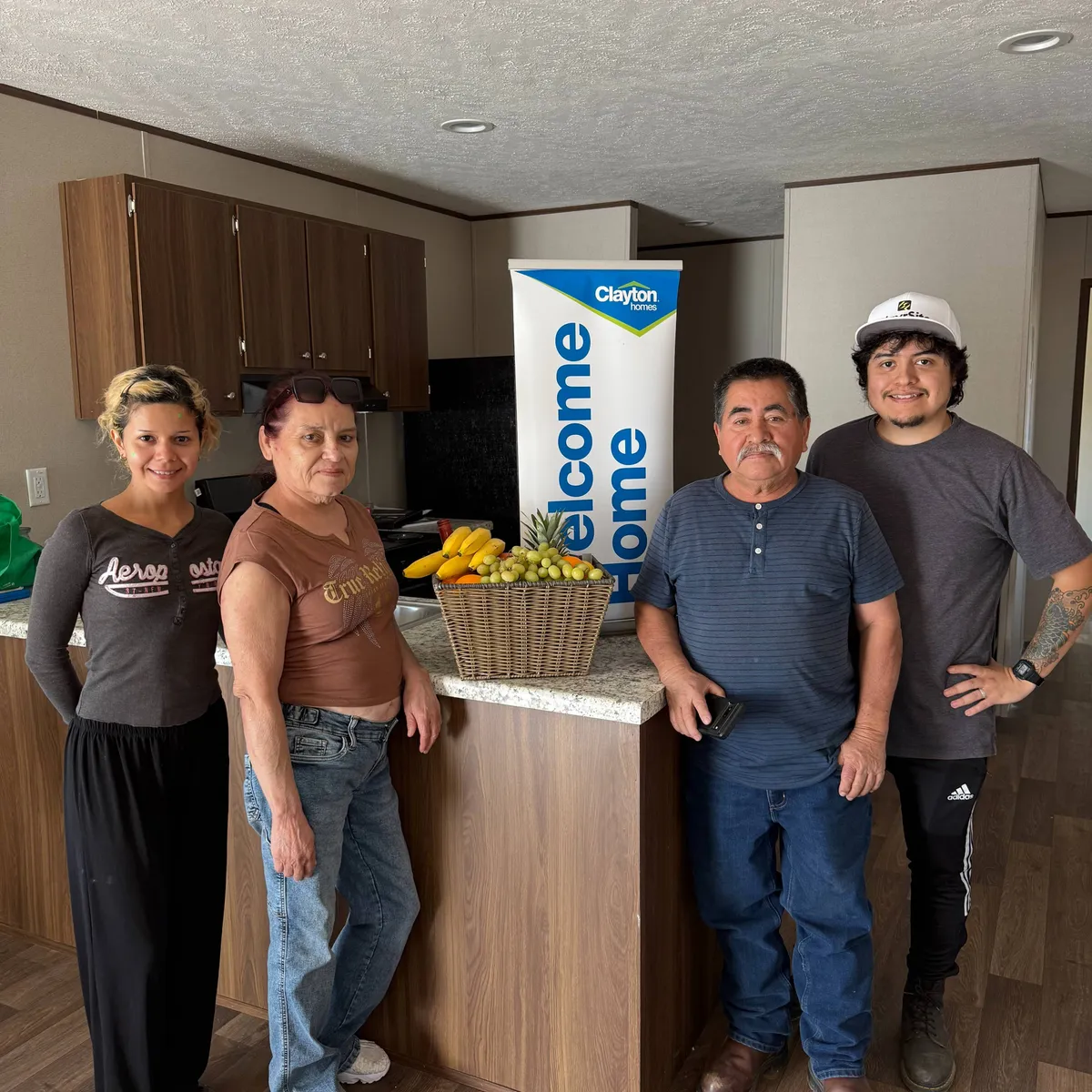 JUAN C. welcome home image