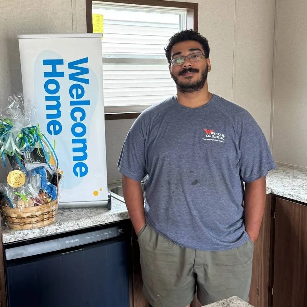 JOSEPH B. welcome home image