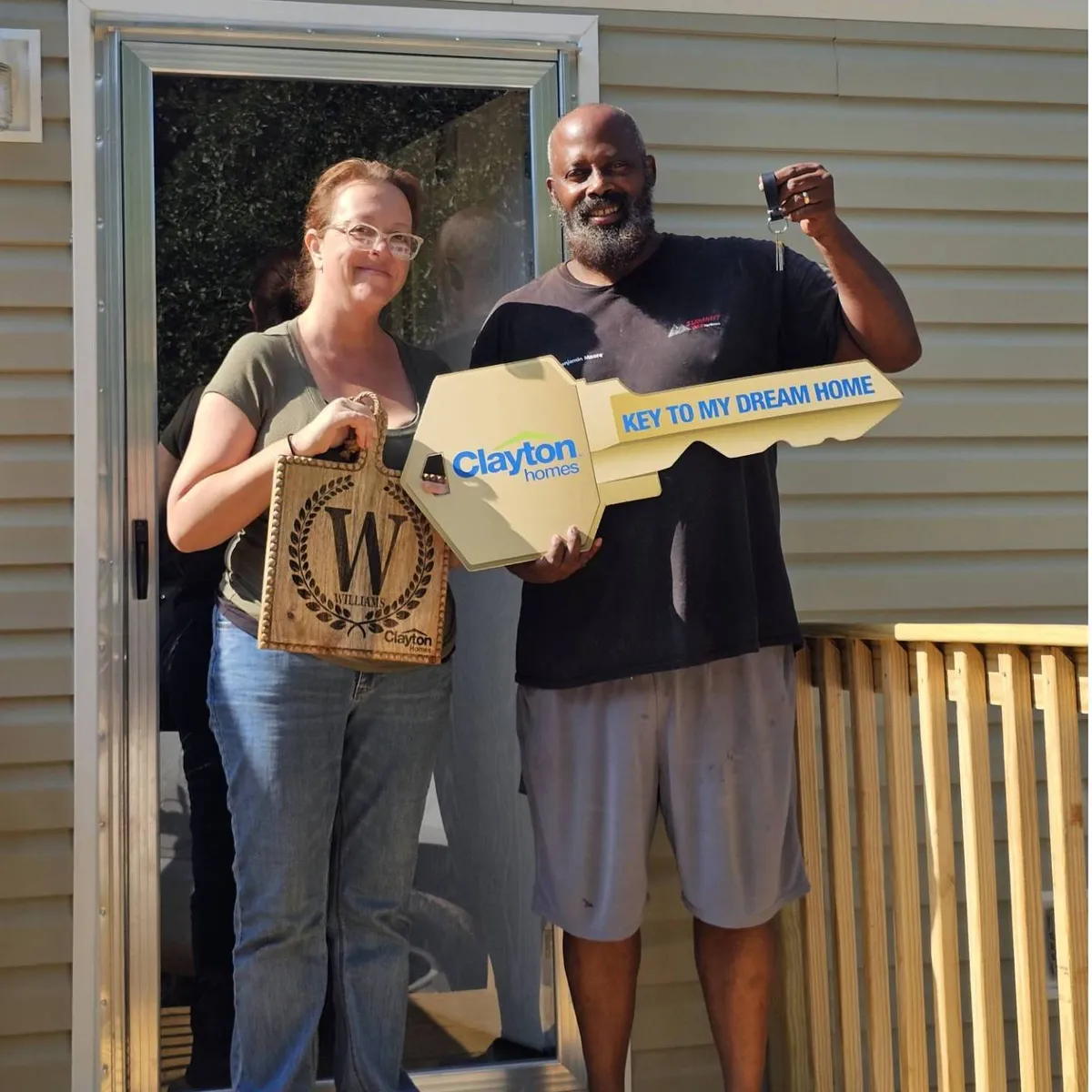 FREDERICK W. welcome home image