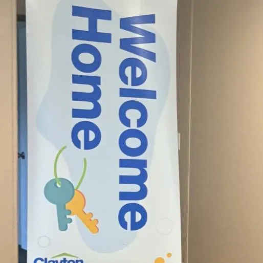 DEAN H. welcome home image