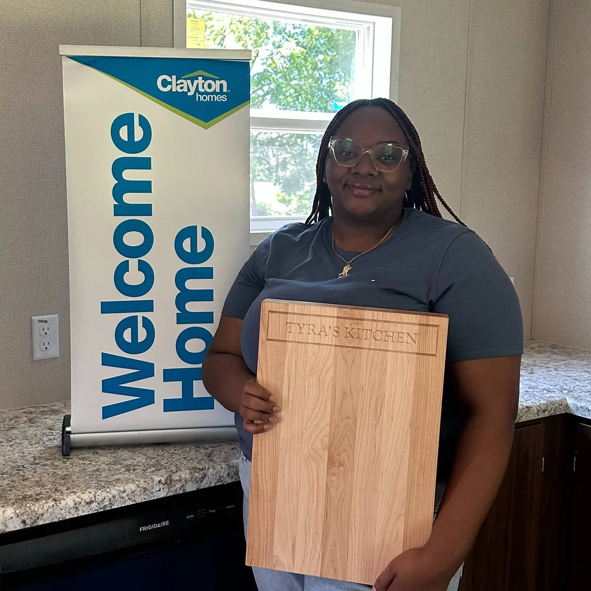 TYRA C. welcome home image