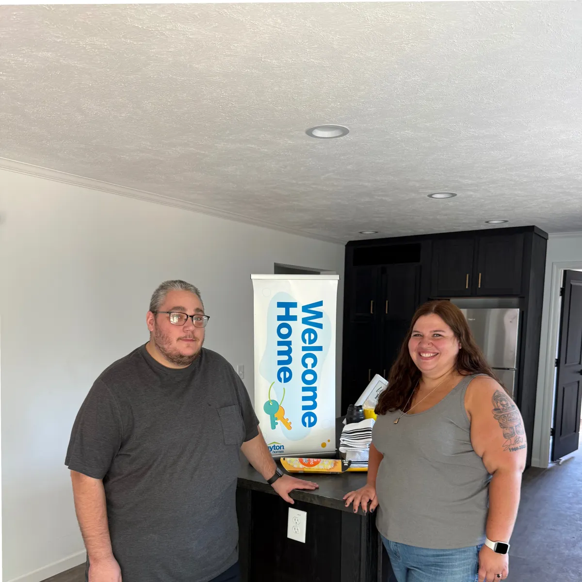BRANDON H. welcome home image