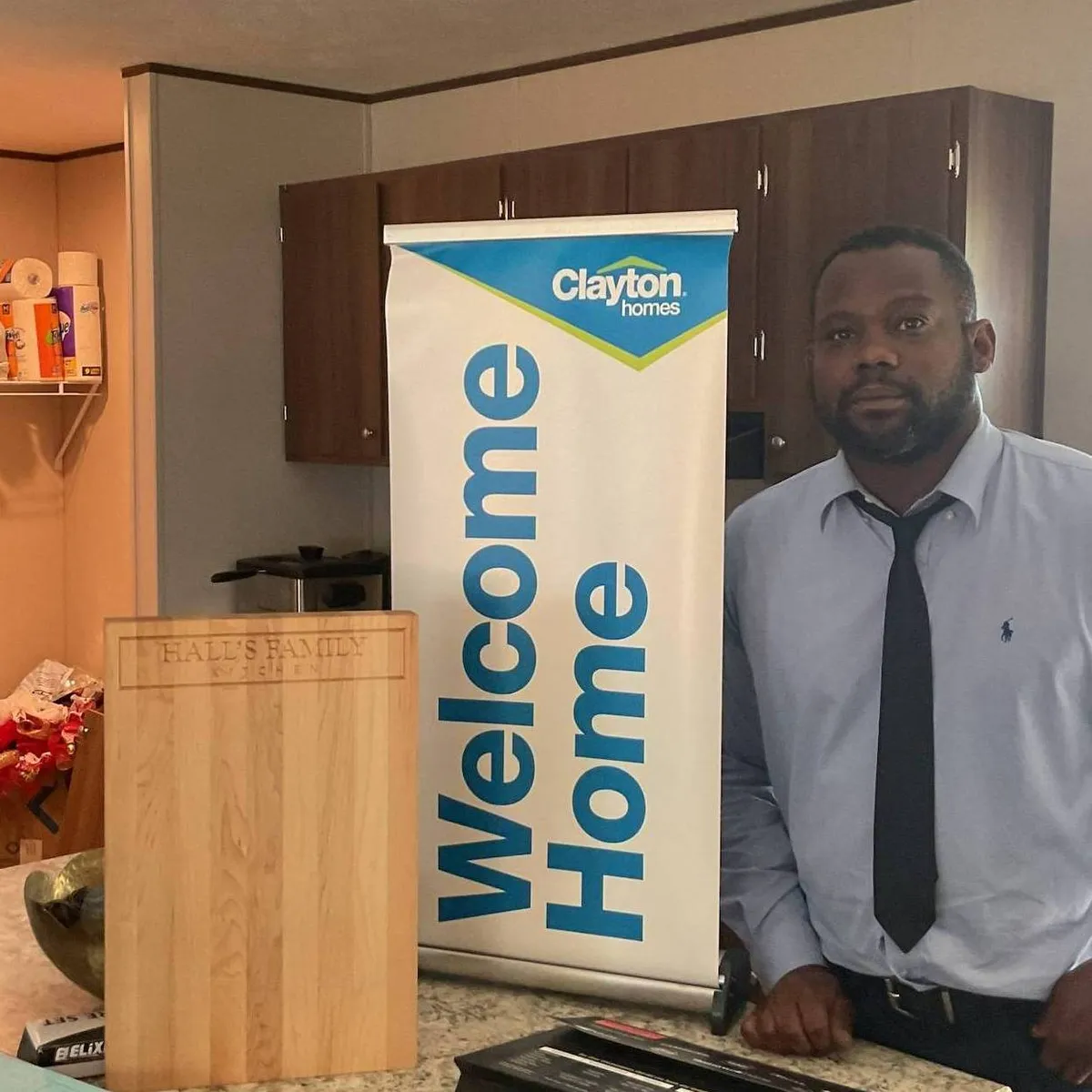 MELVIN H. welcome home image