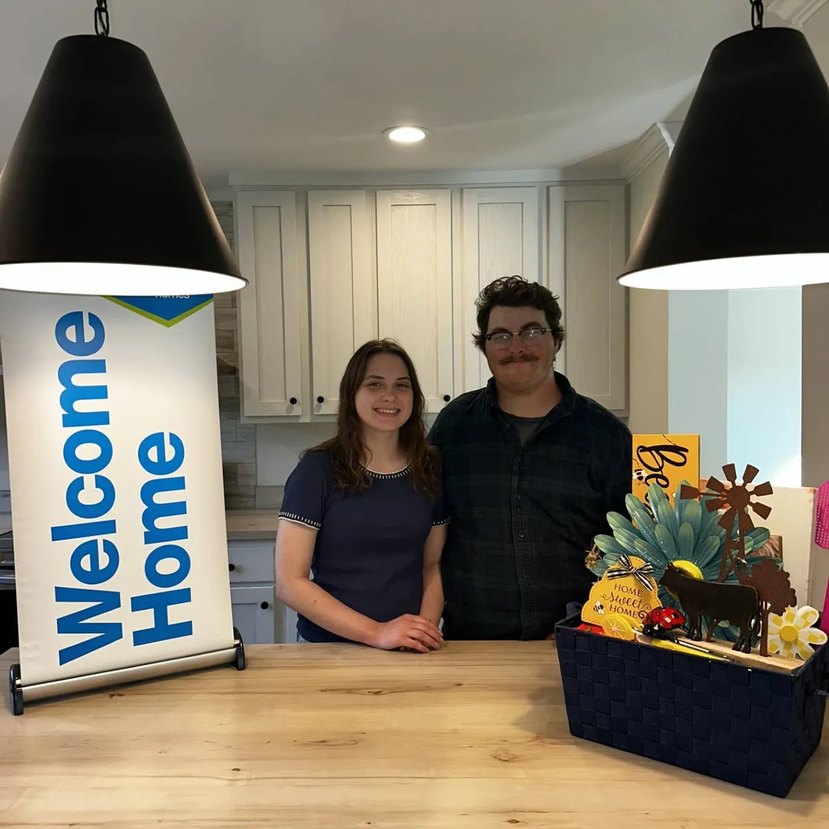 NICHOLAS B. welcome home image