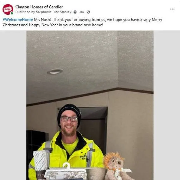 MITCHELL N. welcome home image