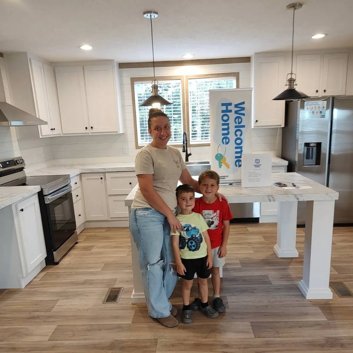 JOHN J. welcome home image