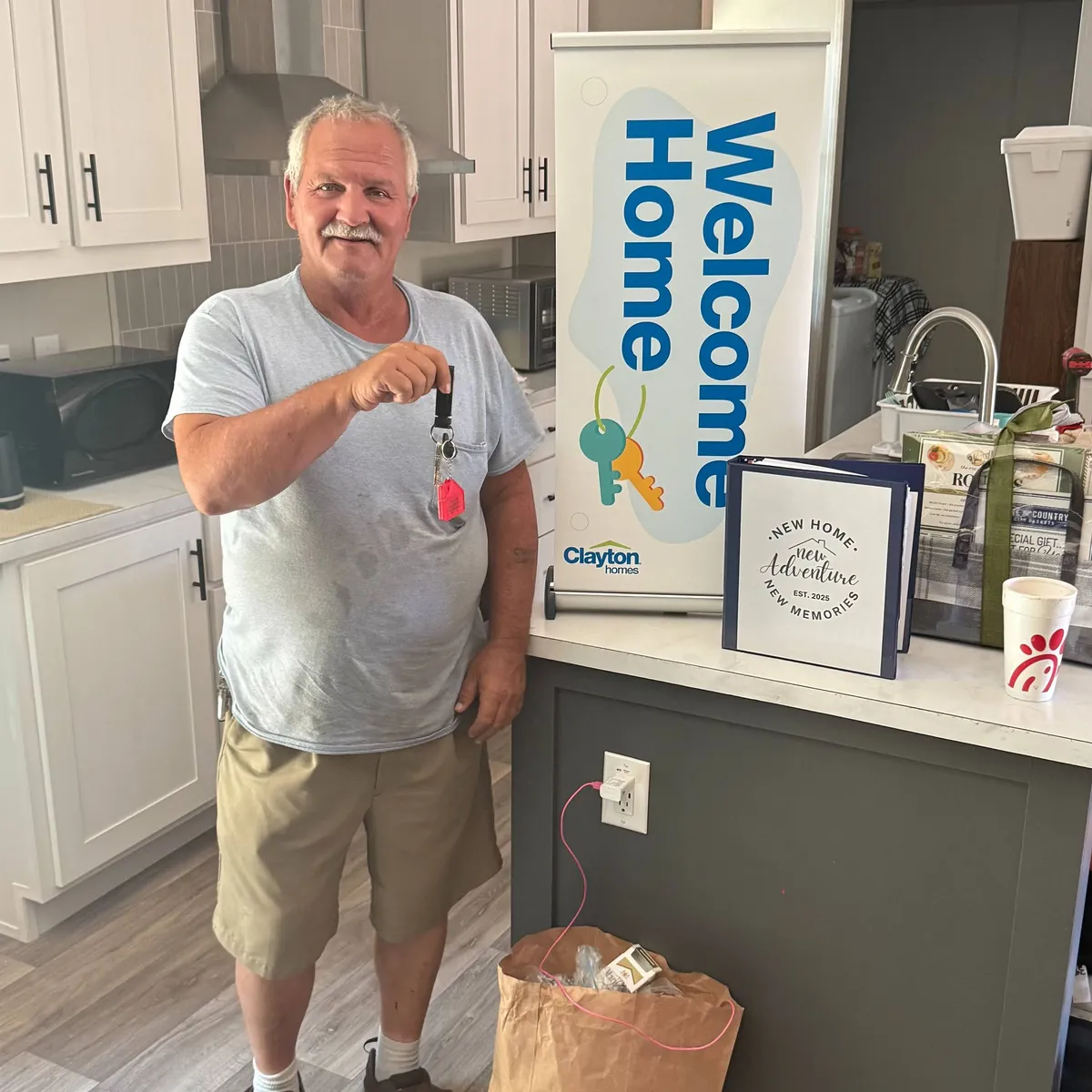 CHESTER H. welcome home image