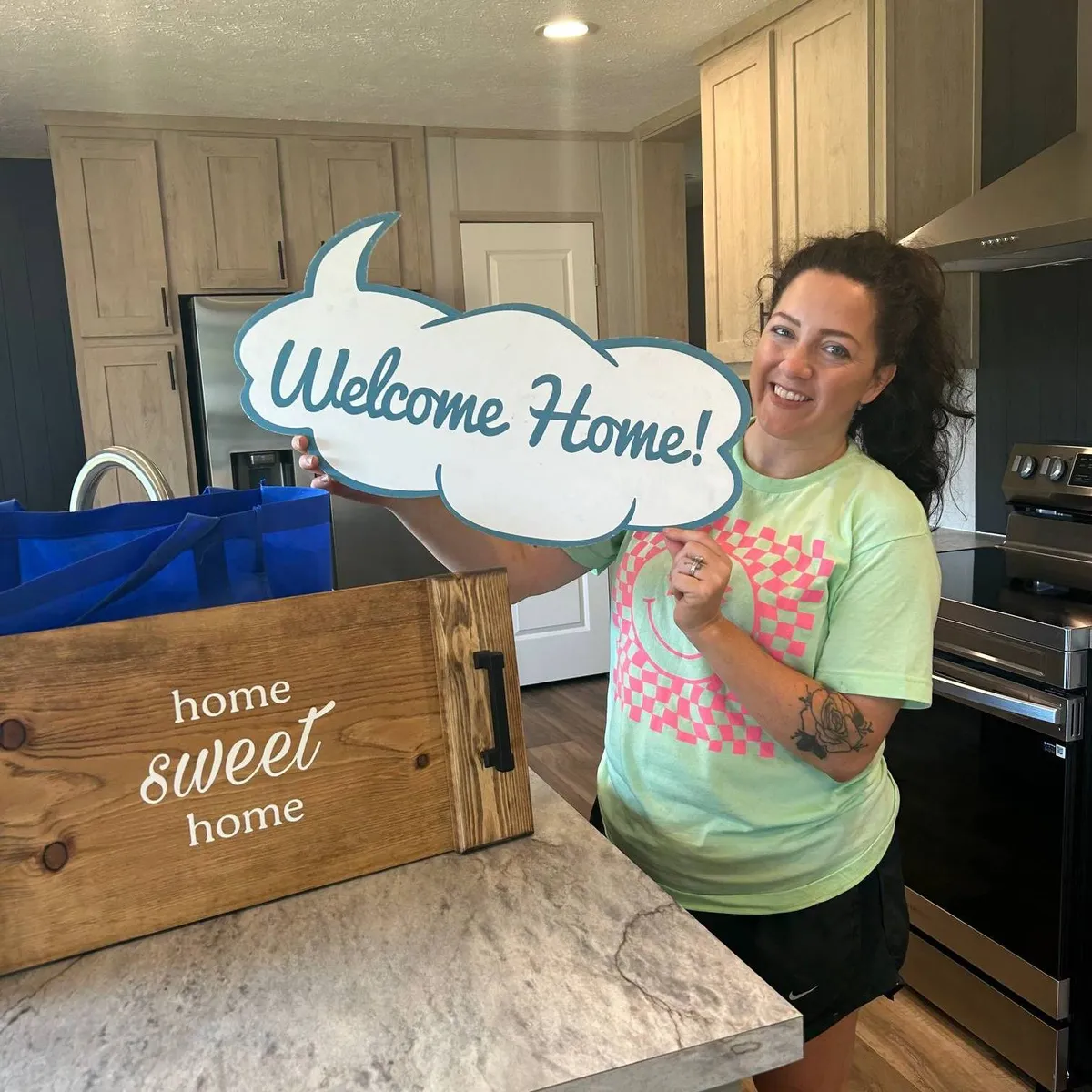 ANGELA B. welcome home image