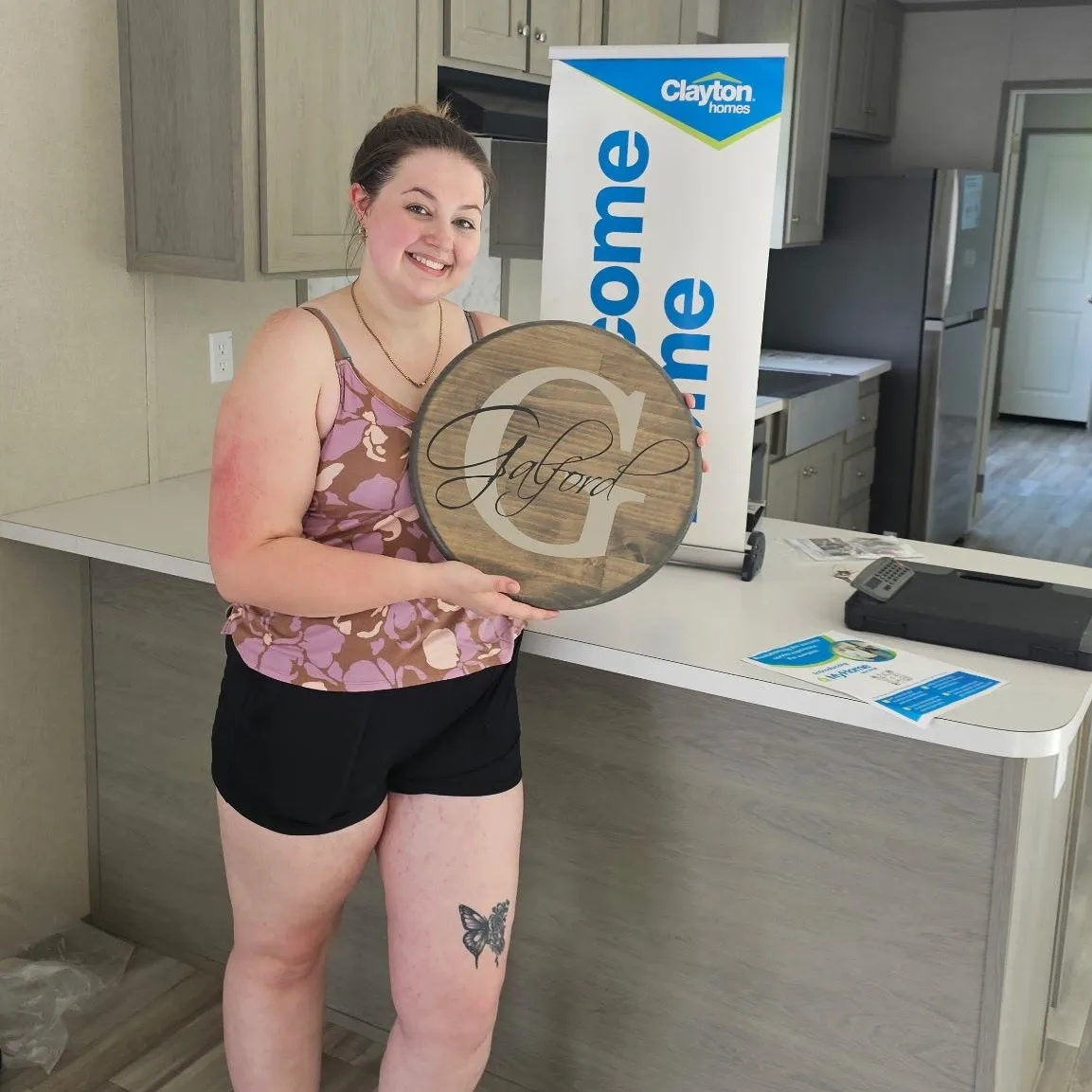 KAITLYNN G. welcome home image