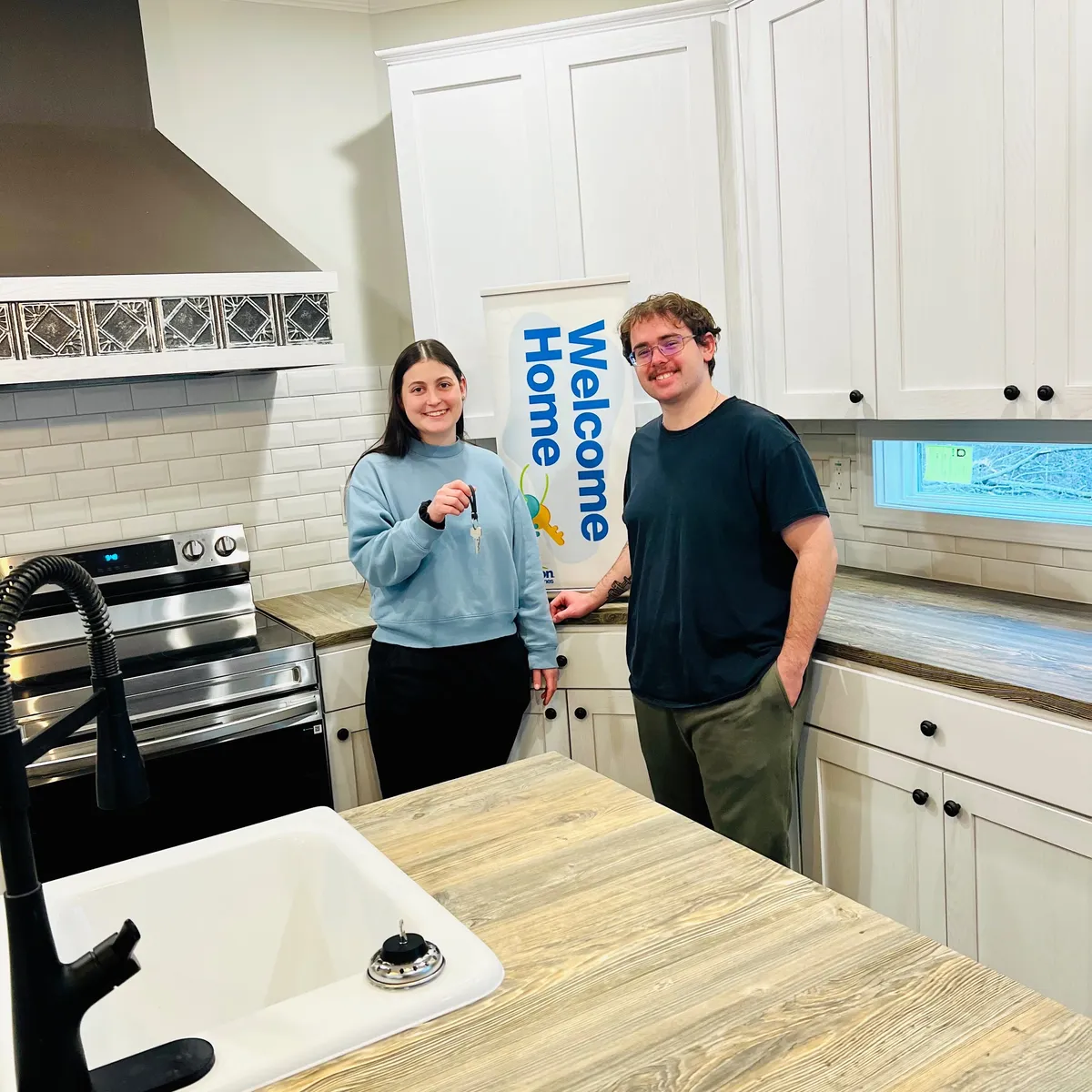 DAVID SETH B. welcome home image