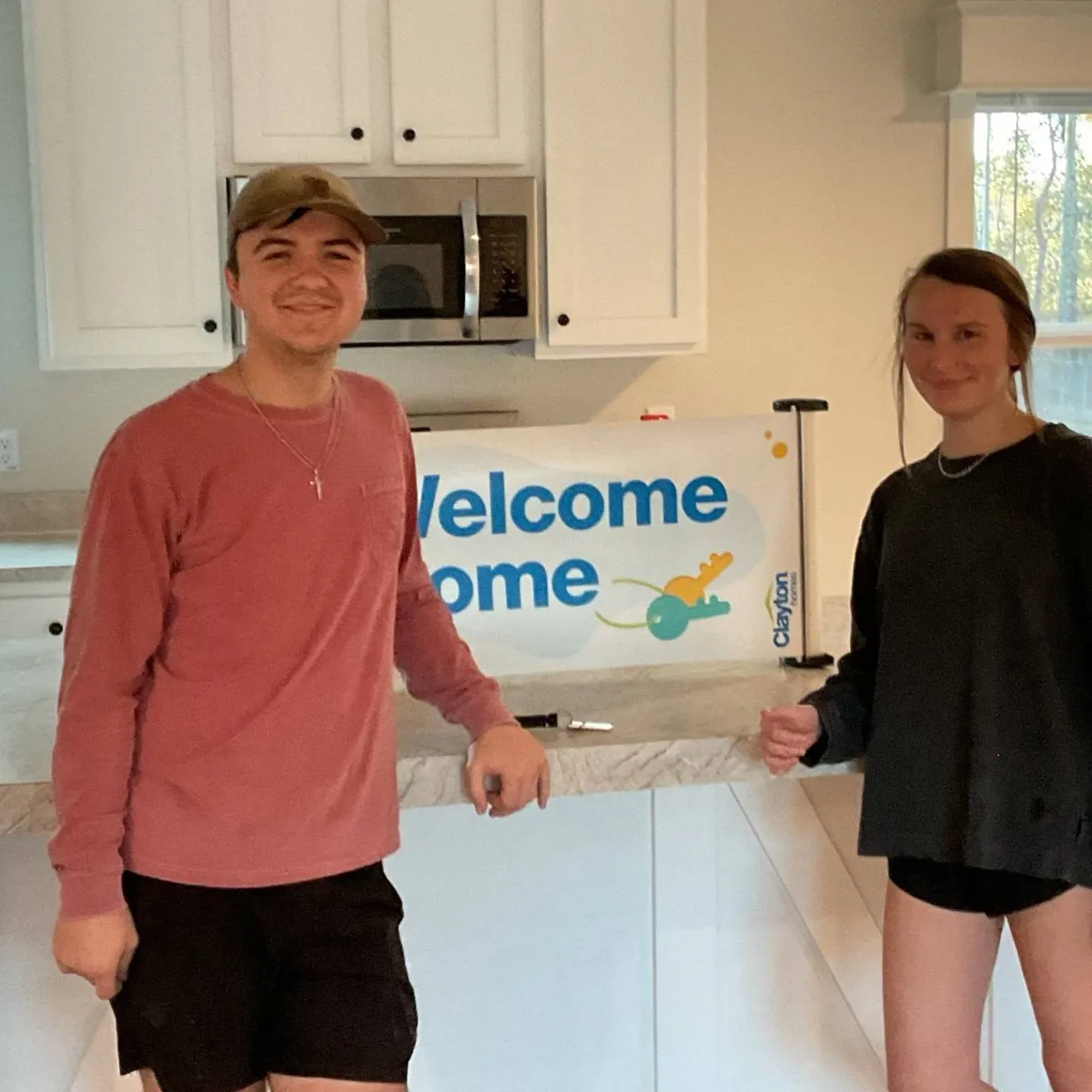 Braden D. welcome home image