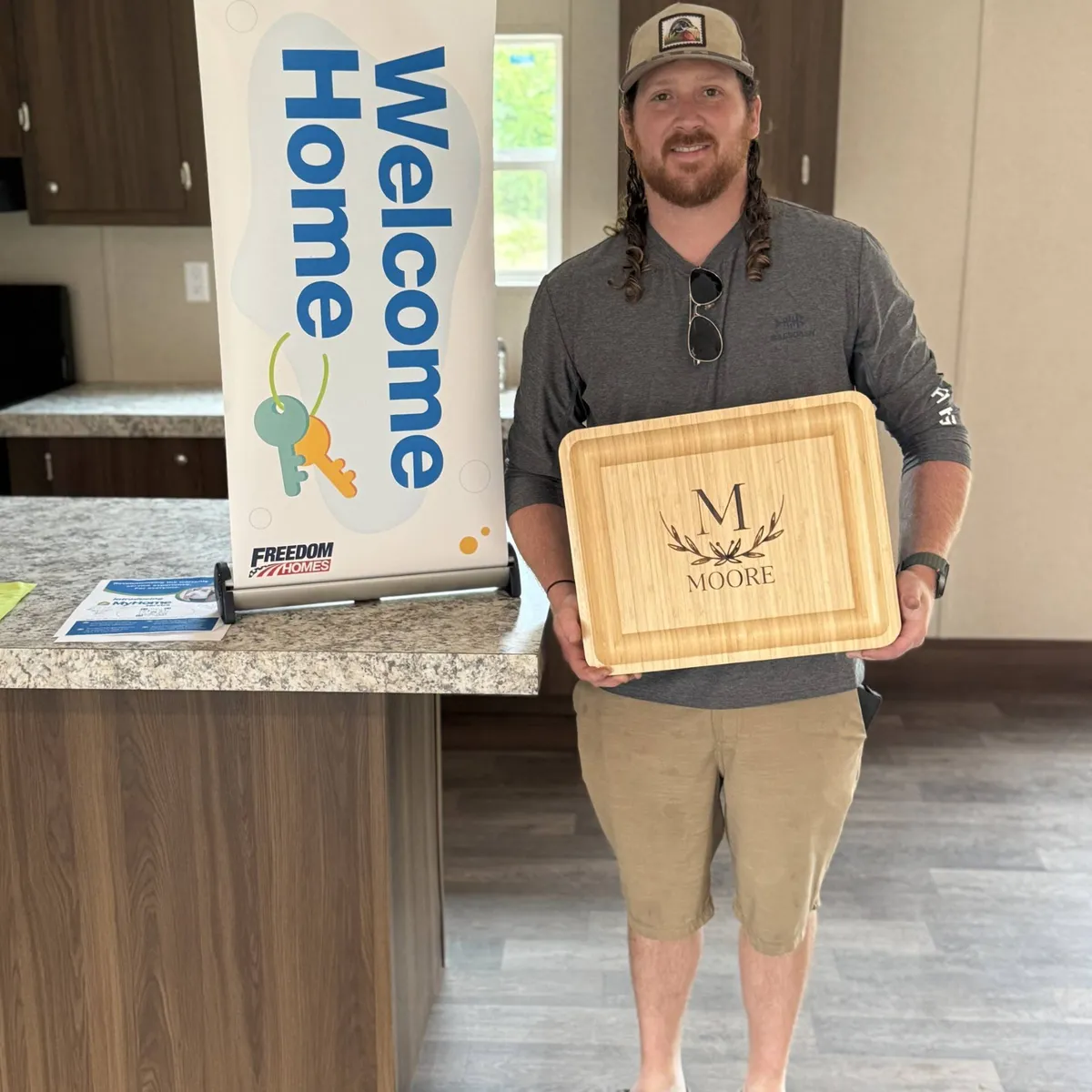 TAYLOR M. welcome home image