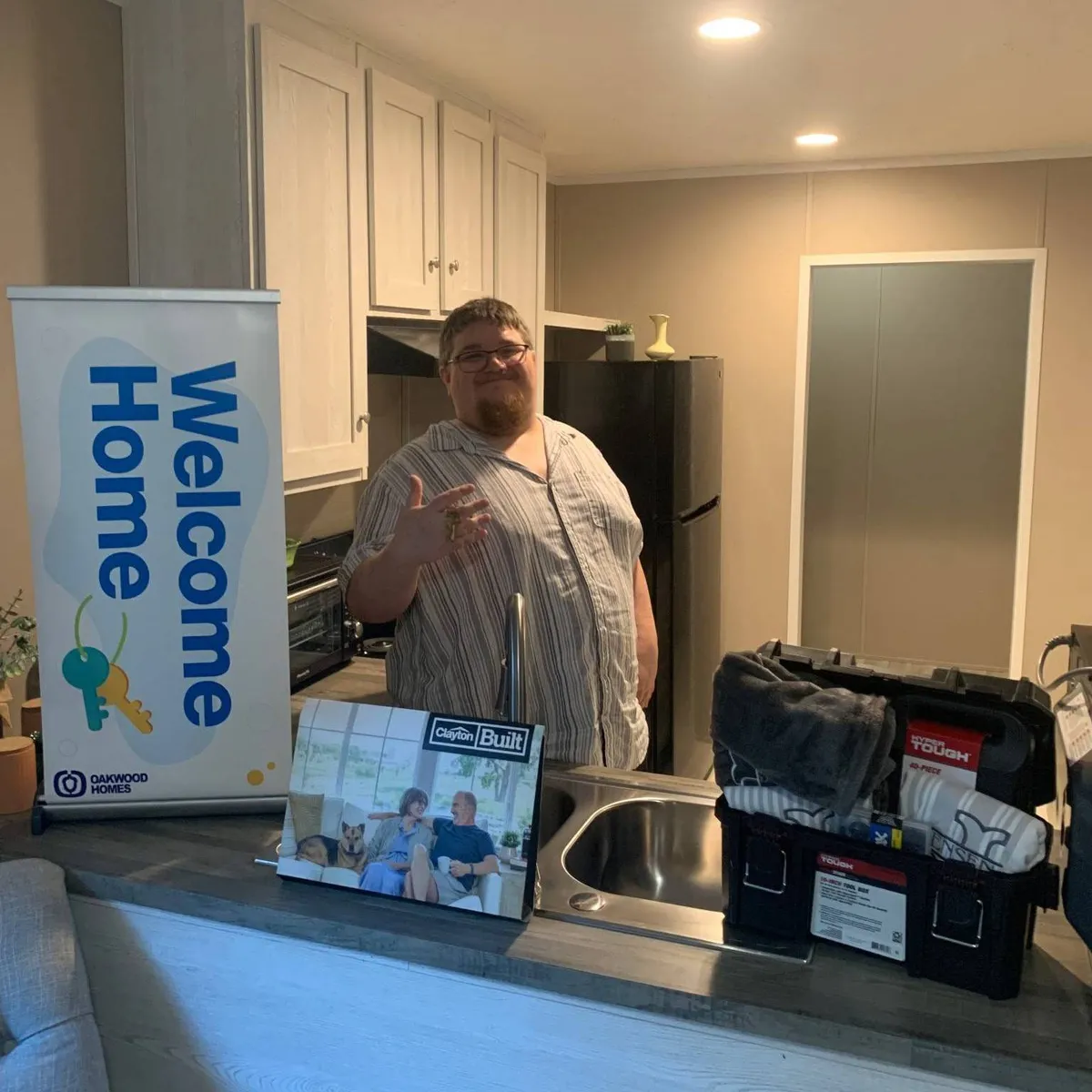 JOSHUA J. welcome home image